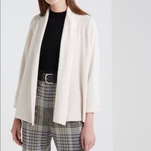 NWT REPEAT CASHMERE OPEN FRONT CARDIGAN